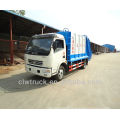 Mini camion à ordures Dongfeng 5000L de qualité supérieure, camion poubelle hydraulique 4x2